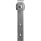 Ekena Millwork Premium J-Strap Roller Hanger w/ Bolts for Barn Door for 1 3/8" Doors, Silver Metallic GB60013RSM - alternate 5
